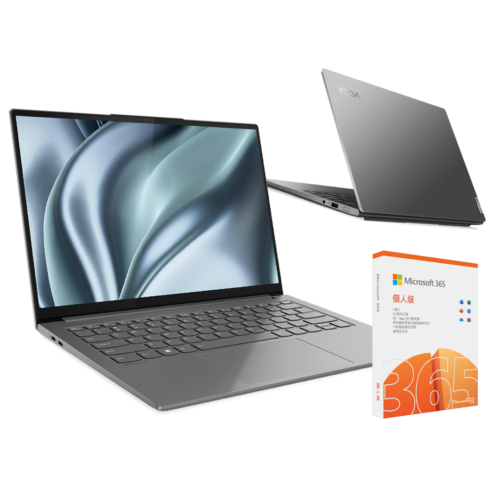 【Lenovo】14吋R7輕薄筆電(Yoga Slim 7 Pro/82UU004STW/R7