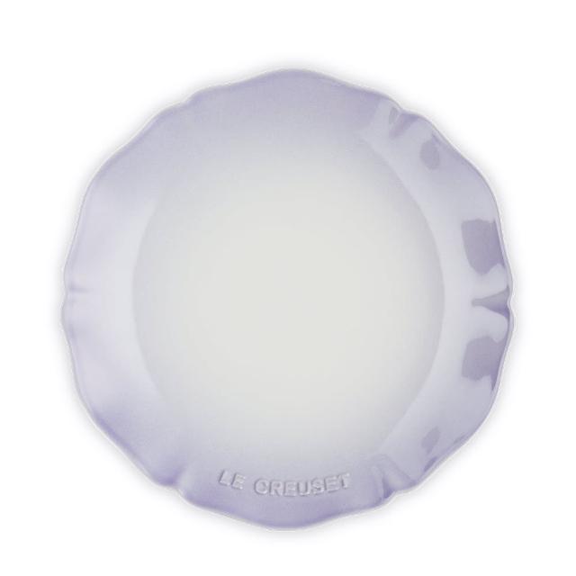 【Le Creuset】凡爾賽花園系列瓷器圓盤 25cm(淡粉紅/淡粉紫/櫻花粉/湖水綠)