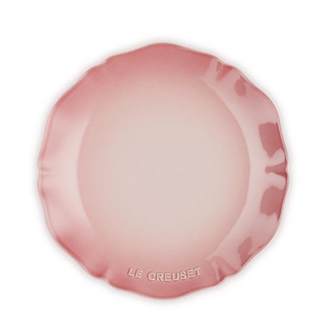 【Le Creuset】凡爾賽花園系列瓷器圓盤 25cm(淡粉紅/淡粉紫/櫻花粉/湖水綠)