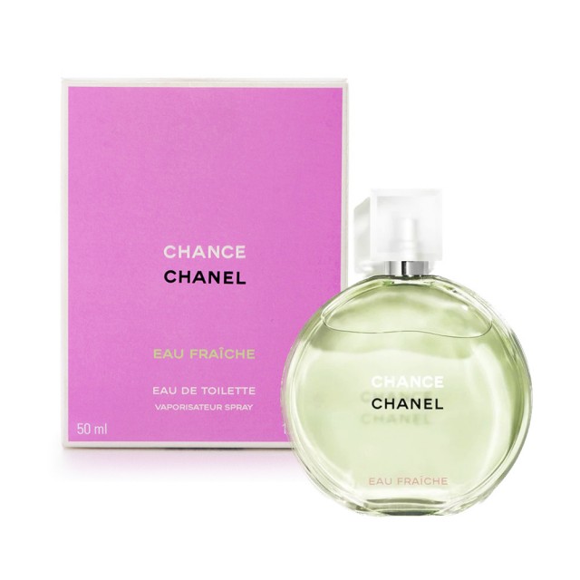 【CHANEL 香奈兒】CHANCE系列淡香水 50ml(多款任選 粉紅甜蜜/綠色氣息/黃色邂逅)