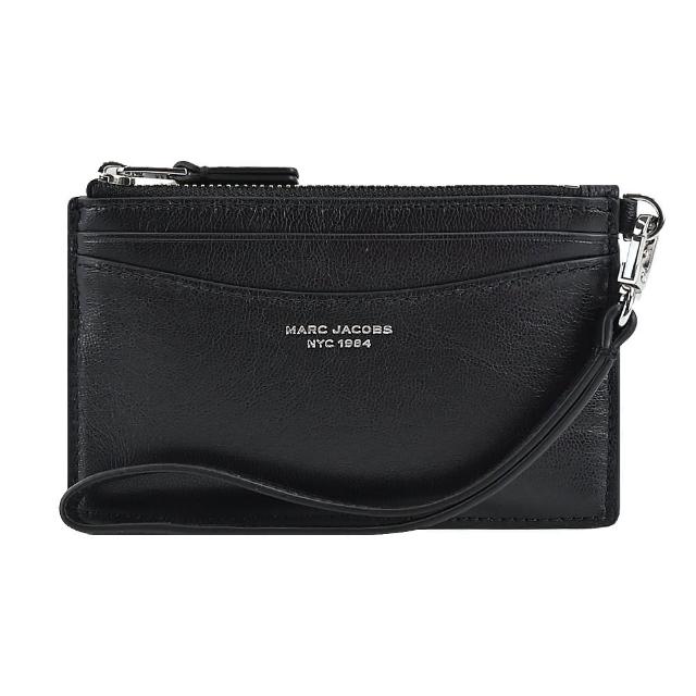 【MARC JACOBS 馬克賈伯】THE SLIM 84拉鍊鑰匙圈卡片夾/零錢包(二色選)