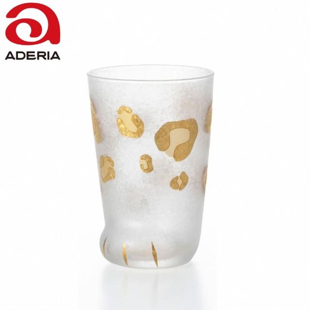 【ADERIA】日本製金箔貓腳杯 3款任選 300ml(貓腳杯 三花貓 橘貓 虎斑貓)