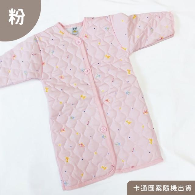 【Oluna 歐露娜】雙園小童暖長袖睡袍 20號 寶寶睡袍 寶寶和服 寶寶防踢被 幼童睡袍 兒童睡袍