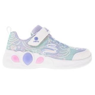 【SKECHERS】女童鞋系列 燈鞋 PRINCESS WISHES(302686LLVMT)