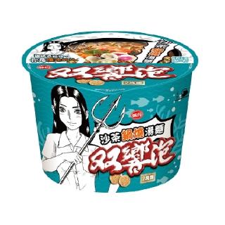 【味丹】双響泡-沙茶鍋燒湯麵 12桶/箱 113g/碗(泡麵)