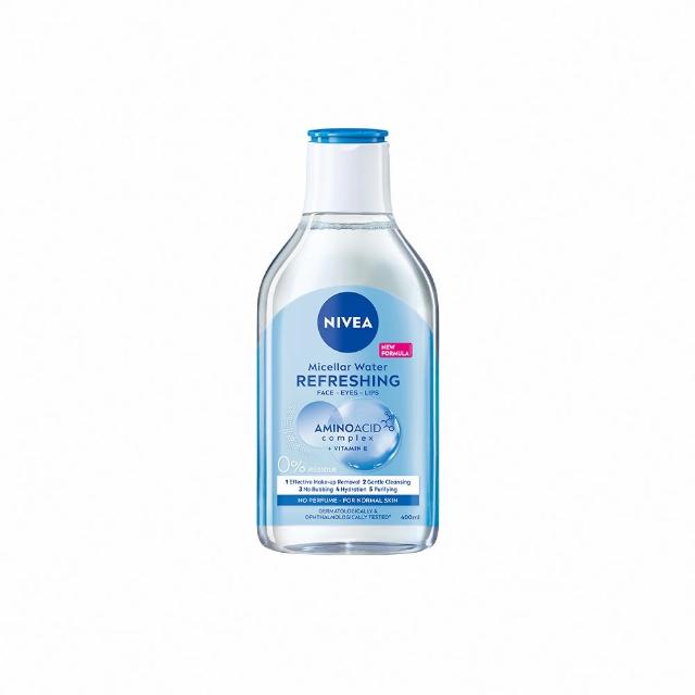 【NIVEA 妮維雅】卸妝水400ml全系列(B5卸妝水/舒敏/水潤/敏感肌適用)