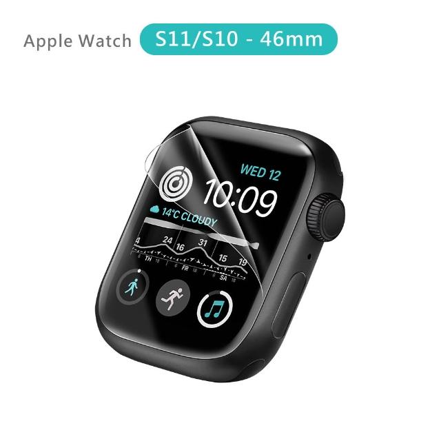 【General】Apple Watch 保護貼 S11/10/9/8/7-1/SE/Ultra系列 透明水凝膜 螢幕保護貼(保護貼 保護膜)