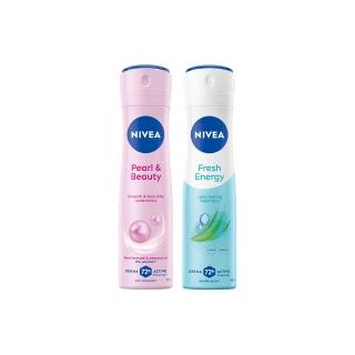 11109662 OL 【NIVEA 妮維雅】止汗爽身噴霧150ml系列(珍珠煥采/舒敏/經典呵護)