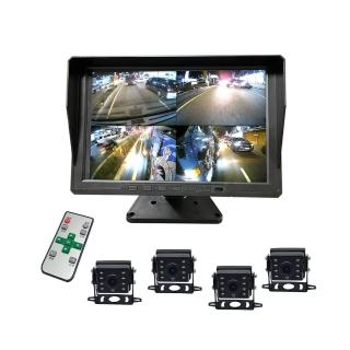 【任e行】VX7 10吋一體機 四路行車視野輔助系統 行車紀錄器 大貨車 客運專用(一體機)