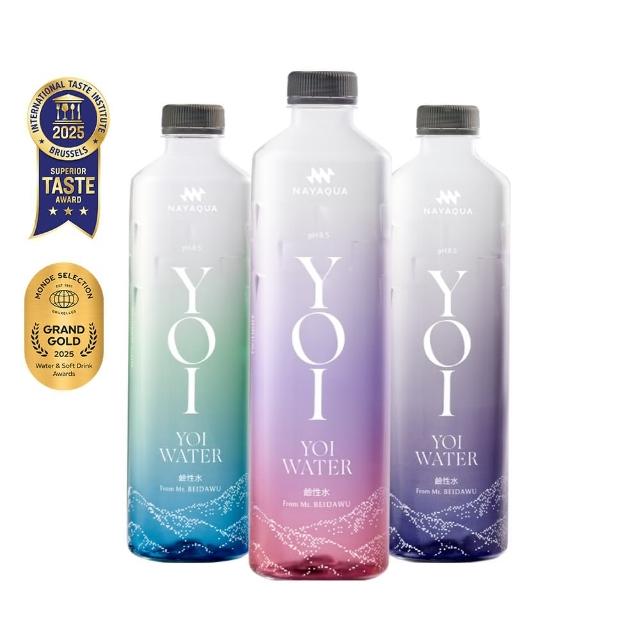 【NAYAQUA 耐雅格生技】YOI WATER 鹼性水 600mlx3箱(共72入；官方直營)