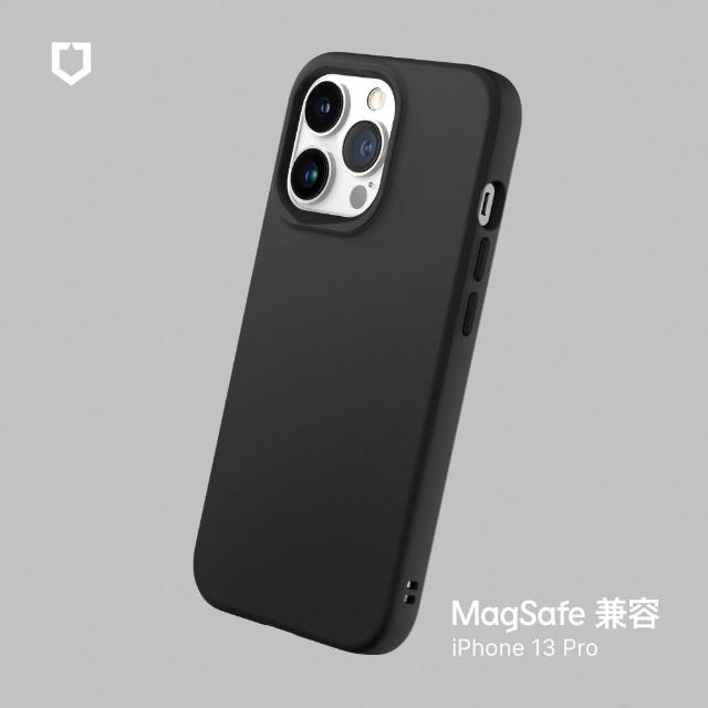 【RHINOSHIELD 犀牛盾】iPhone 13 Pro 6.1吋 SolidSuit MagSafe兼容 磁吸手機保護殼(經典防摔背蓋殼)