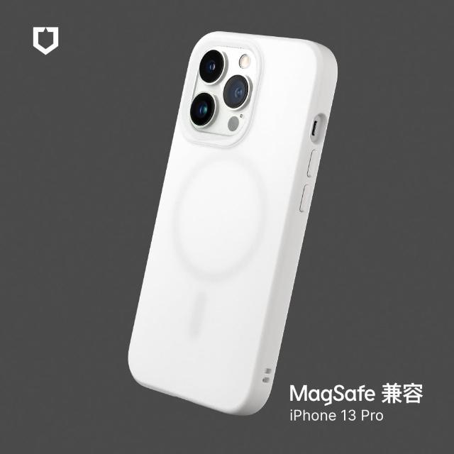 【RHINOSHIELD 犀牛盾】iPhone 13 Pro 6.1吋 SolidSuit MagSafe兼容 磁吸手機保護殼(經典防摔背蓋殼)