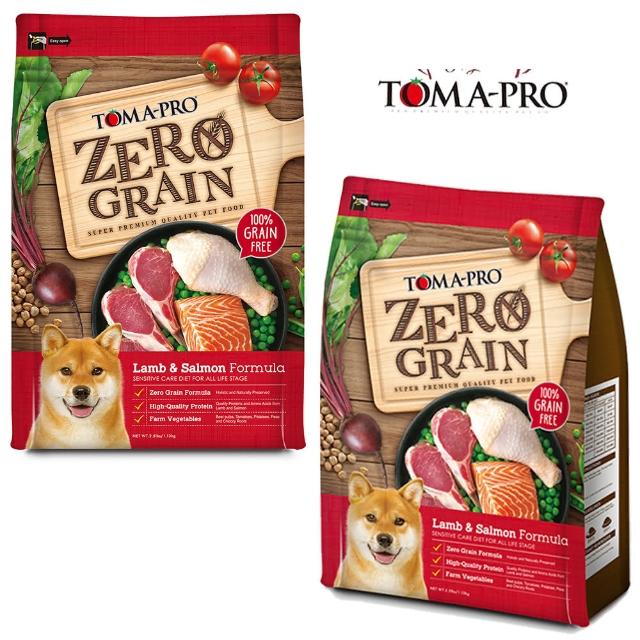 【TOMA-PRO 優格】零穀系列 犬飼料 全齡/成犬 2.5磅(敏感 晶亮護毛 雞肉)