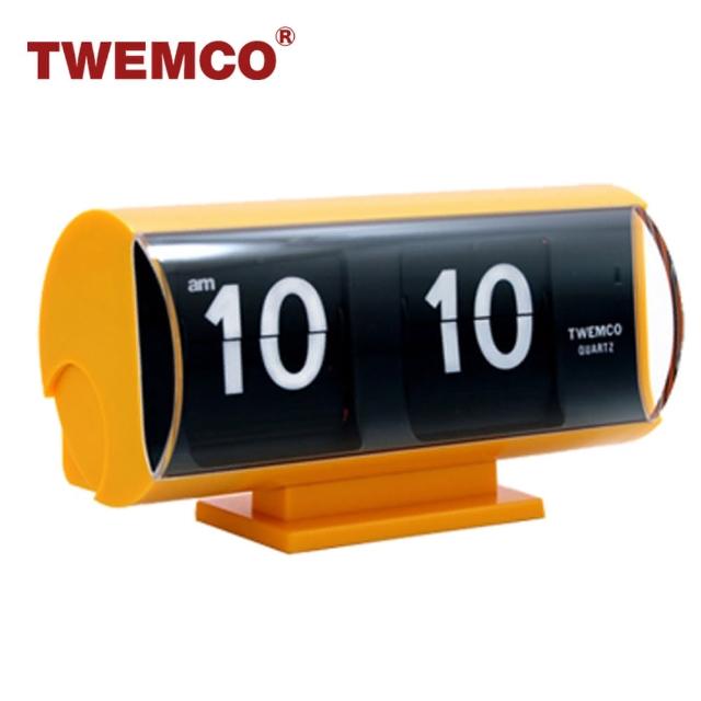 【TWEMCO】QT-30T 翻頁鐘 時鐘 復古半圓(共5色)