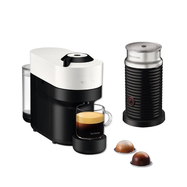 【Nespresso】Vertuo POP膠囊咖啡機奶泡機組合_多色任選 送禮 全自動咖啡機 美式咖啡機(瑞士頂級咖啡品牌)