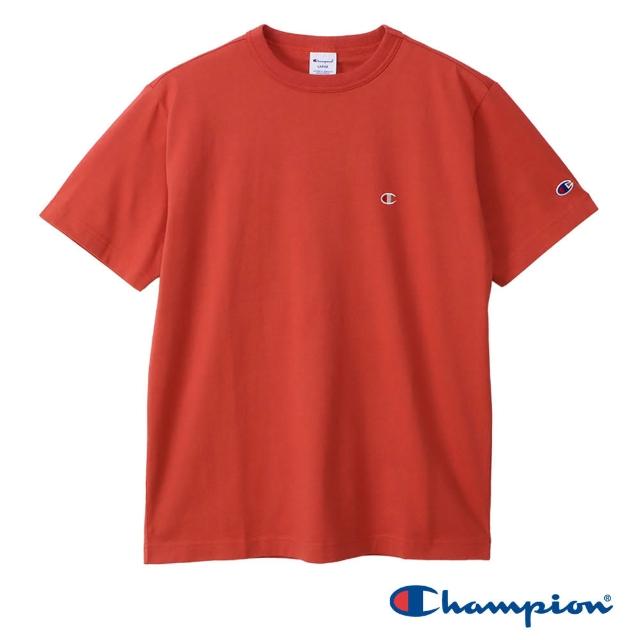 【Champion】官方直營-經典刺繡LOGO素色短袖Tee-男(8色-日規)