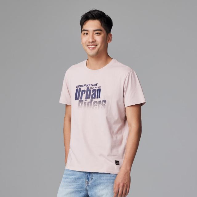 【Lee】出清品-男裝 短袖T恤 / UR系列LOGO 共2色 標準版型(LB30202197W / LB302021857)