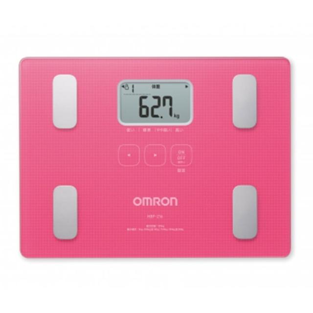 【OMRON 歐姆龍】體重體脂計 HBF-216 三色可選