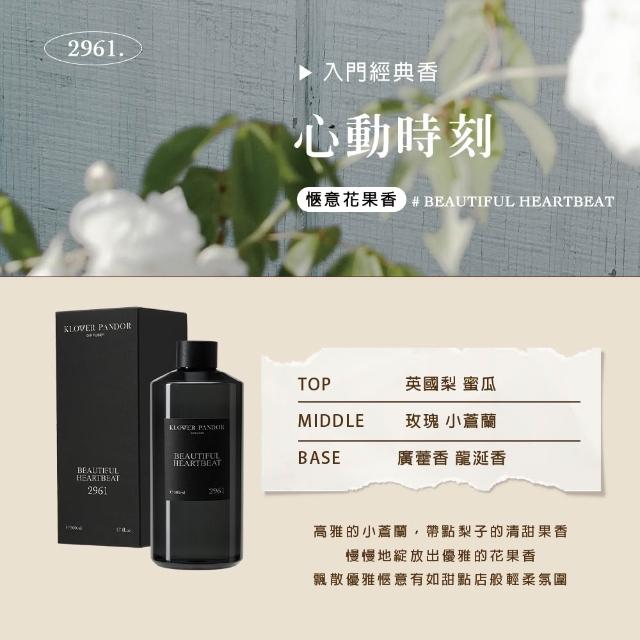 【KLOWER PANDOR】KP記憶香氛 沉浸式空間擴香250ml+補充瓶500ml(多款任選)