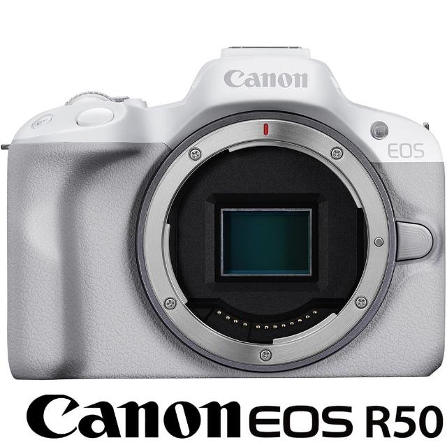 【Canon】EOS R50 BODY 單機身 (公司貨) APS-C 無反微單眼相機 翻轉螢幕 4K