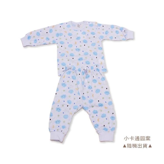【Oluna 歐露娜】童馨 薄長袖套裝 8/10號 純棉印花(寶寶睡衣 兒童睡衣 寶寶長袖 兒童長袖)