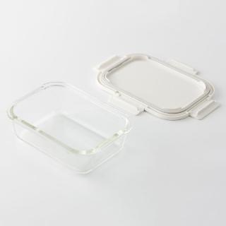 【MUJI 無印良品】耐熱玻璃便當盒/大