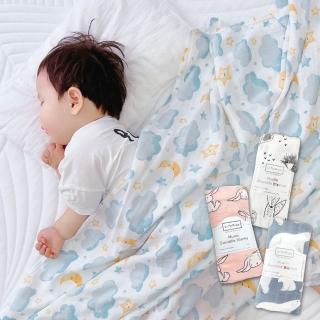 【LiteMion】透氣竹纖維紗布嬰兒包巾涼感多功能萬用巾(哺乳餵養用品 嬰兒被毯 嬰兒包巾 彌月禮)