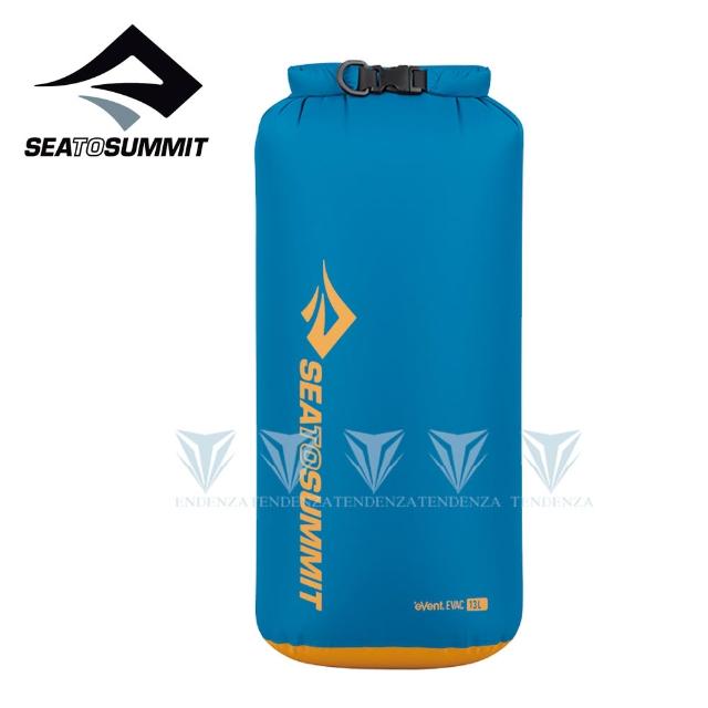 【SEA TO SUMMIT】70D eVac輕量可透氣防水袋-背環 13L(露營/登山/收納袋/防水/輕量)