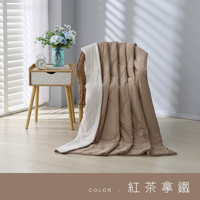 【ISHUR 伊舒爾】玩色雙面冰凍被1入 5x6尺(贈室內擴香組1入/涼被/夏被/多款任選)