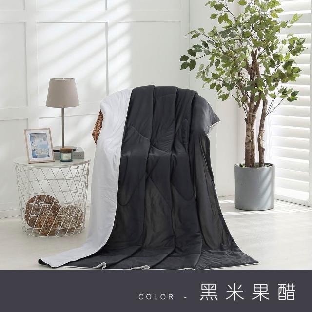 【ISHUR 伊舒爾】玩色雙面冰凍被1入 5x6尺(贈室內擴香組1入/涼被/夏被/多款任選)