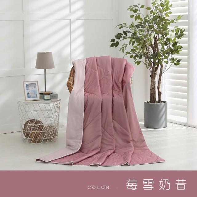 【ISHUR 伊舒爾】玩色雙面冰凍被1入 5x6尺(贈室內擴香組1入/涼被/夏被/多款任選)