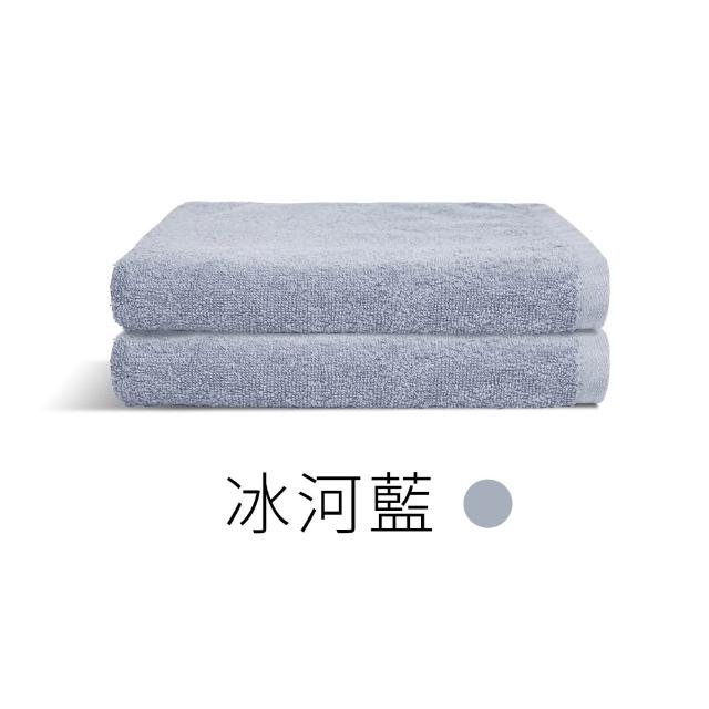 【朵舒】100%美國棉飯店加大毛巾超值四件組(掛環設計/運動毛巾/mo選)
