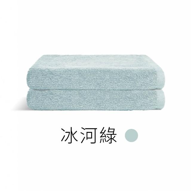 【朵舒】100%美國棉飯店加大毛巾超值四件組(掛環設計/運動毛巾/mo選)