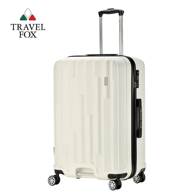 【TRAVEL FOX 旅狐】24/25吋 拉鍊箱 TSA海關鎖 靜音飛機輪 大容量 行李箱 旅行箱 多款任選均一價