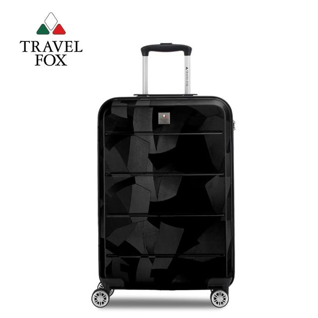 【TRAVEL FOX 旅狐】24/25吋 拉鍊箱 TSA海關鎖 靜音飛機輪 大容量 行李箱 旅行箱 多款任選均一價