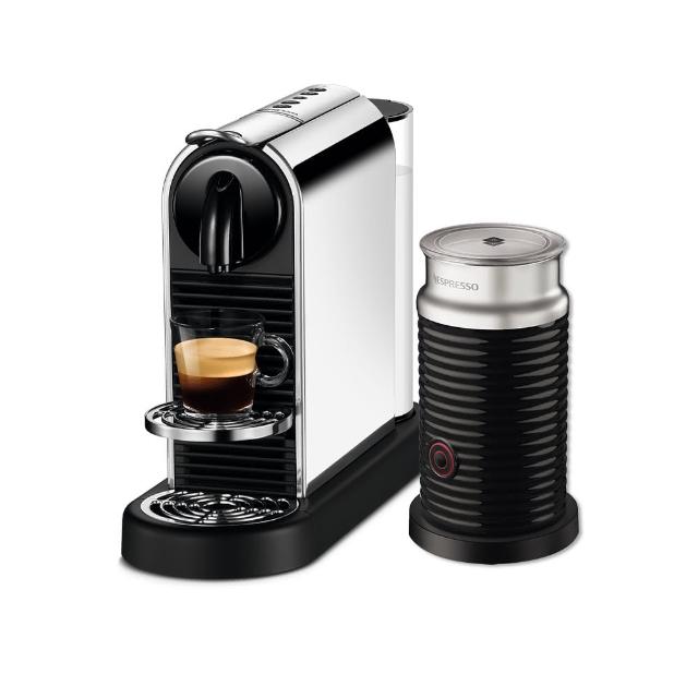【Nespresso】膠囊咖啡機 CitiZ Platinum 奶泡機組合_多色任選 飲水機 全自動咖啡機(瑞士頂級咖啡品牌/)