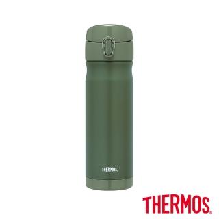 【THERMOS 膳魔師】momo獨家專售不鏽鋼彈蓋真空保溫瓶500ml(JEWC-501)