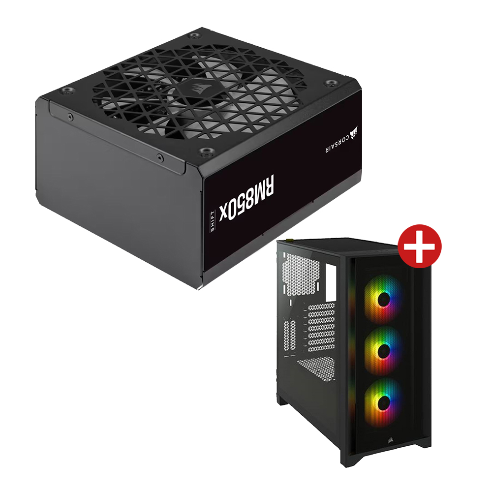 CORSAIR 海盜船】RM系列RM850x SHIFT 80Plus 金牌全模組電源供應器(全