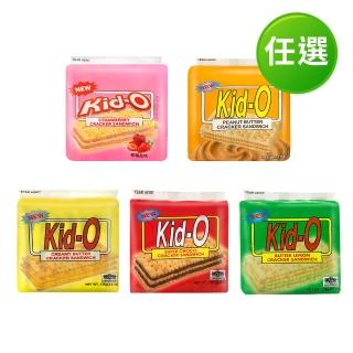 【Kid-o】三明治餅乾136g(奶油/檸檬/巧克力/草莓/花生)(點心/餅乾/零食/中元/ 普渡)