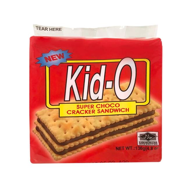 【Kid-o】三明治餅乾136g-任選3入組(奶油/檸檬/巧克力)