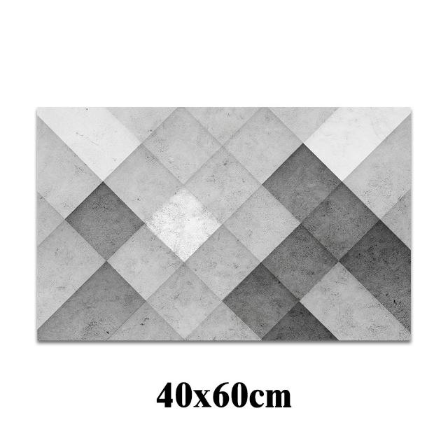 【QIDINA】40X60cm SGS加厚款台灣獨家設計硅藻土吸水軟地墊(吸水地墊 矽藻土地墊 廚房地墊地毯浴室地墊)