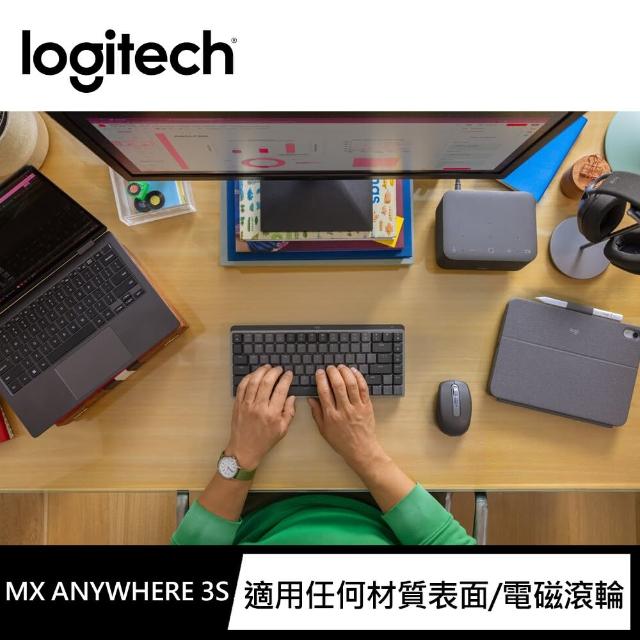 【Logitech 羅技】ALTO KEYS K98M機械式無線鍵盤 + MX Anywhere 3S無線藍牙行動滑鼠