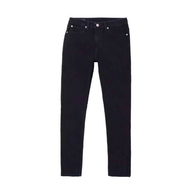 【Lee】出清品-女裝 牛仔褲 / 433 高腰修身窄管 黑色洗水(LL220331ATQ)