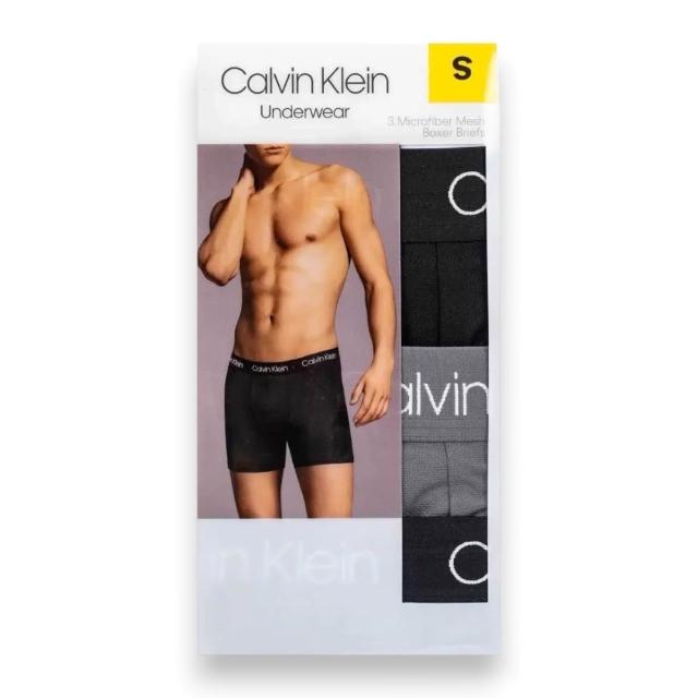 【CALVIN KLEIN】3件組 經典LOGO 男生 四角內褲 CK(多款可挑)