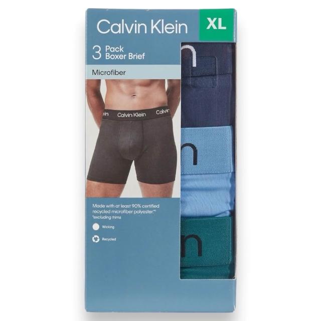 【CALVIN KLEIN】3件組 經典LOGO 男生 四角內褲 CK(多款可挑)