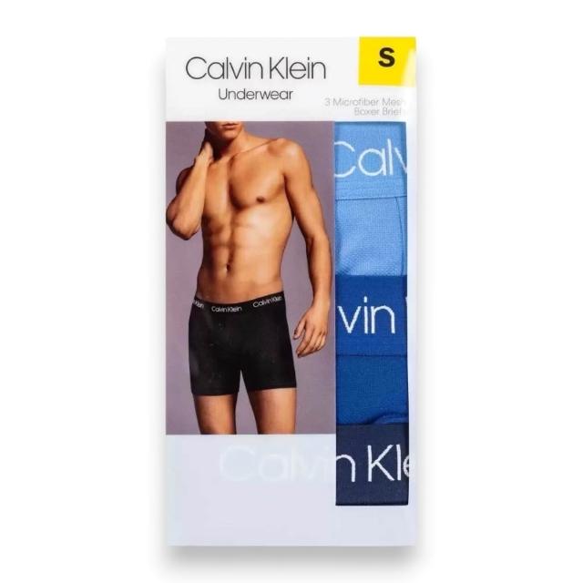 【CALVIN KLEIN】3件組 經典LOGO 男生 四角內褲 CK(多款可挑)