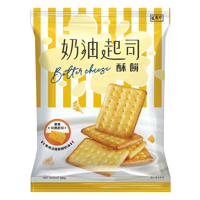 【盛香珍】蘇打餅X4包入(酵母覺醒系列口味任選) 中元普渡/拜拜/澎派/餅乾