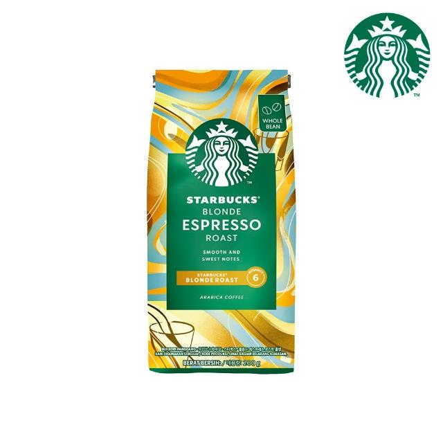 【STARBUCKS 星巴克】--VIP限定--咖啡豆200g x4包(口味任選)