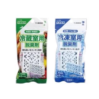 【日本不動化學】冰箱強效去味除濕保鮮薄型棕櫚殼活性炭除臭盒10g/袋(冷凍庫冷藏室除臭劑食物防腐保鮮盒)