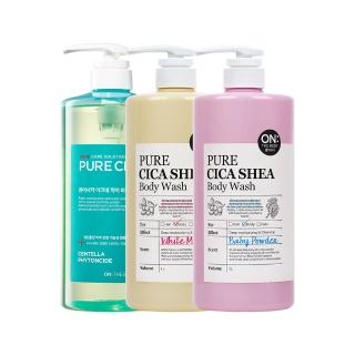 【ON THE BODY】積雪草潔淨沐浴露1000ml任選1入(森林薄荷/爽身粉香/白麝香)